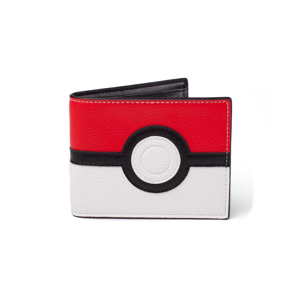 Pokémon - Poké Ball Bifold portefeuille - Blanc/Rouge